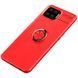 Чехол Din Color Magnet Ring для Oppo A73 Красный 52943 3