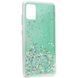 Чехол с блестками Shine Glitter для Samsung Galaxy A51 Прозрачный / Мятный 54403 1