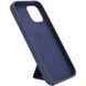 Чехол Silicone Hand Holder для Iphone 12 / 12 Pro Темно-синий / Midnight blue 57133 3
