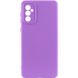 Чехол Silicone Lakshmi Full Camera для Samsung Galaxy A35 5G Фиолетовый / Purple