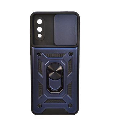 Протиударний чохол Camsh Serg Ring для Samsung Galaxy A02 Синій 57950