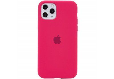 Чохол Silicone Case для Iphone 11 Pro Рожевий / Rose red 53074