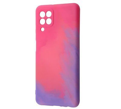 Чехол WAVE Watercolor для Samsung Galaxy A22 / M32 / M22 Pink / Purple 57338