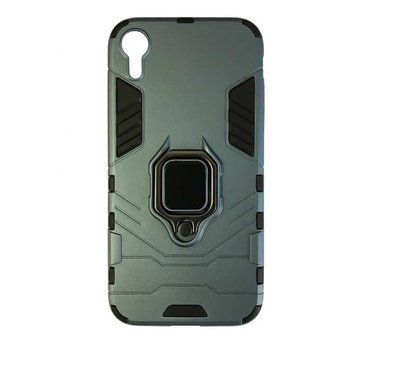 Протиударний чохол Transforme Ring для Iphone XR Grey 40087