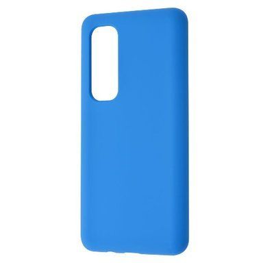 Чохол Silicone WAVE Full для Xiaomi Mi Note 10 Lite Blue 45306