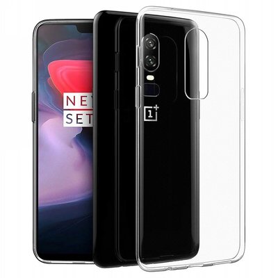 Чехол Stez для OnePlus 6 Прозрачный 41641