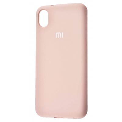 Чехол Silicone Cover для Xiaomi Redmi 7a Пудровый 35923