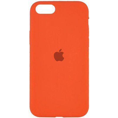 Чехол Silicone Case 360 для Iphone 7 / 8 / SE 2020 Оранжевый / Kumquat 53194