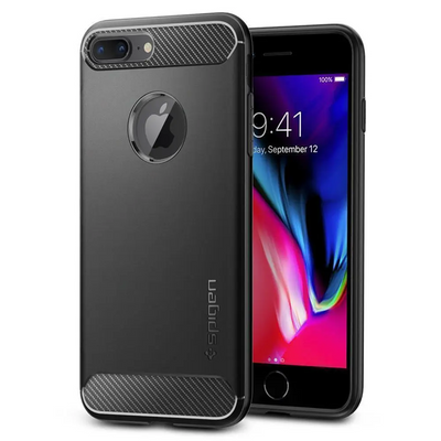 Чохол Spigen Rugged Armor для Iphone 7 Plus / 8 Plus Black 89289