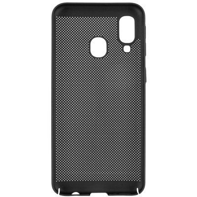 Чохол Grid Case для Samsung Galaxy A40 2019 A405 Чорний 44218