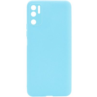 Чехол Matte с защитой камеры для Xiaomi Redmi Note 10 5G / Poco M3 Pro Бирюзовый / Turquoise 56875