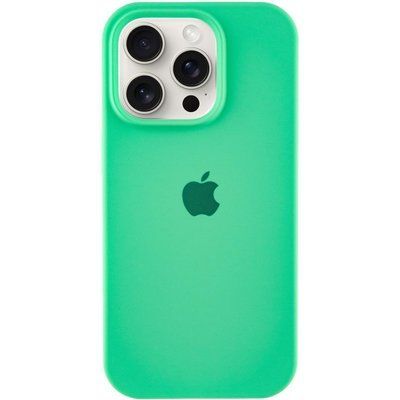 Чохол Silicone Case для Iphone 16 Pro Max Зелений / Spearmint