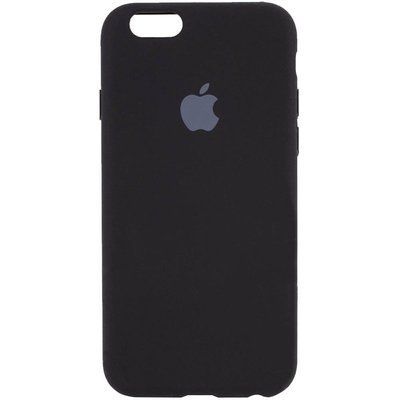 Чохол Silicone Case для Iphone 6 / 6s Чорний / Black 59551