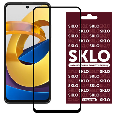 Защитное стекло Premium SKLO для Xiaomi Redmi Note 11 5G / Poco M4 Pro 5G Black 63272