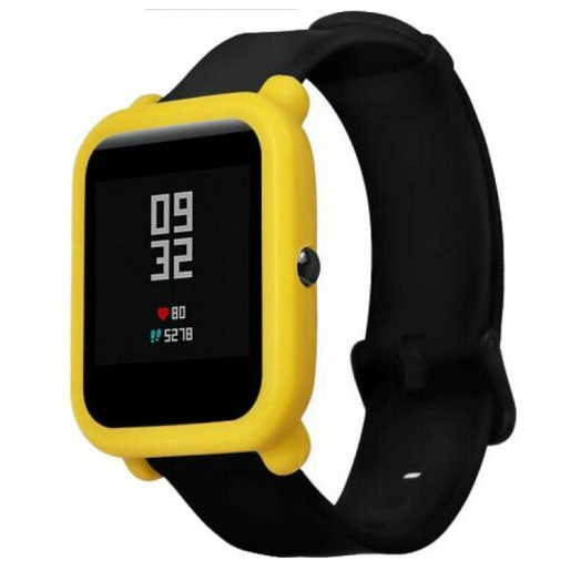Чохол Matte бампер Smart Band для Amazfit Bip Жовтий 68345