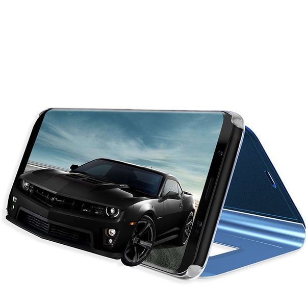 Чехол-книжка Clear View StanDing для Samsung Galaxy S20 Plus Синий 49990