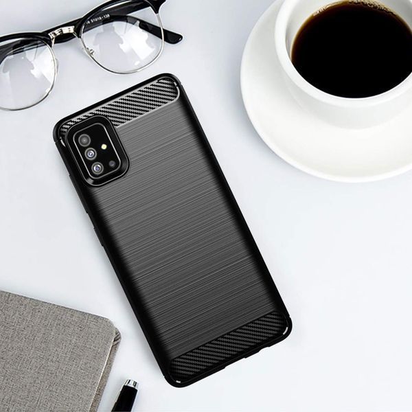 Чохол Slim для Samsung Galaxy A71 Чорний 41175