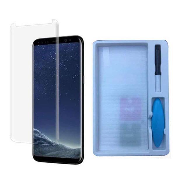 Захисне скло UV Full Glue для Samsung Note 8 / Note 9 Clear 33447