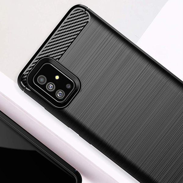 Чохол Slim для Samsung Galaxy A71 Чорний 41175