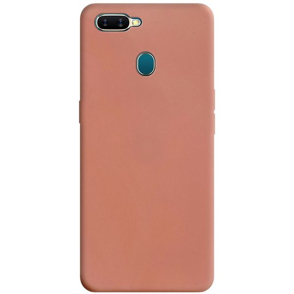 Чехол Matte для Oppo A5s / Oppo A12 Rose Gold 53837