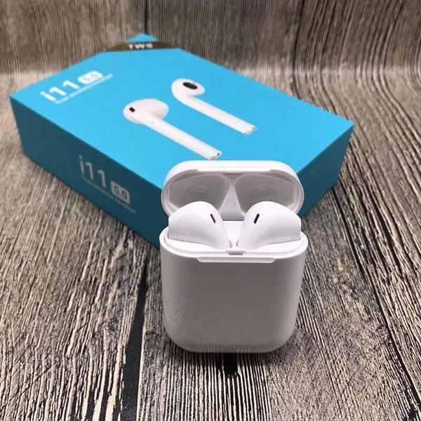 Наушники беспроводные i11 TWS White 38768