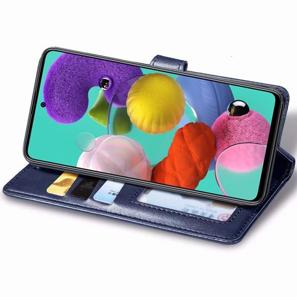 Чохол-книжка ETMA Gelan для Samsung Galaxy A71 Синій 44324