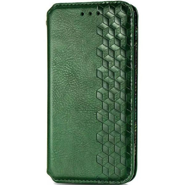 Чехол-книжка ETMA Cub для Xiaomi Redmi Note 10 Pro Зеленый 54507