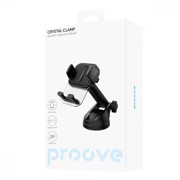 Автотримач для телефону Proove Longway Clamp Black 81619