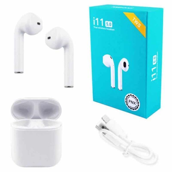 Наушники беспроводные i11 TWS White 38768