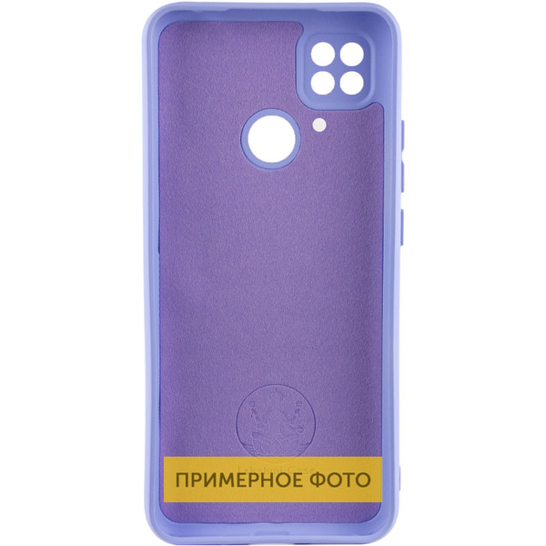 Чохол Silicone Lakshmi A Full Camera для Xiaomi Redmi 10C / Poco C40 Бузковий / Dasheen 63528