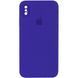 Чехол Silicone Case Square для Iphone X / XS Фиолетовый / Ultra Violet 53343 1