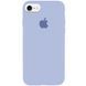 Чехол Silicone Case 360 для Iphone 7 / 8 / SE 2020 Голубой / Lilac Blue 67032