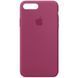 Чехол Silicone Case 360 для Iphone 7 Plus / 8 Plus Малиновый / Pomegranate 53133