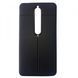 Чехол Imkoz с имитацией кожи для Nokia 6.1 / 6 Black 43532