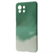 Чохол WAVE Watercolor для Xiaomi Mi 11 Lite / 11 Lite 5G NE Dark Green / Gray 60328