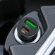 Автомобильное зарядное устройство Hoco Z32B PD+Quick Charge 3.0 + Type-C to lightning 1USB / 18W / 4.5A Black 47296 7