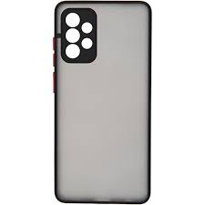 Чохол Matte CoWay Smart із захистом камери для Samsung Galaxy A72 Чорний 83325