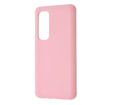 Чохол Silicone WAVE Full для Xiaomi Mi Note 10 Lite Light pink 45307