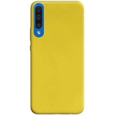 Чохол Matte для Samsung A50/A30s Жовтий 47871
