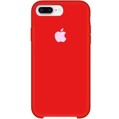 Чехол Silicone Case HC для Iphone 7 Plus / 8 Plus Красный / Dark Red 47554