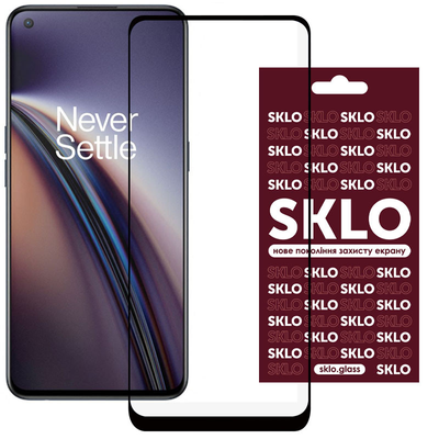 Захисне скло Premium SKLO для Oppo Reno 8T Black 70015