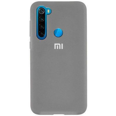 Чохол Silicone Cover для Xiaomi Redmi Note 8T Сірий / Grey 38524