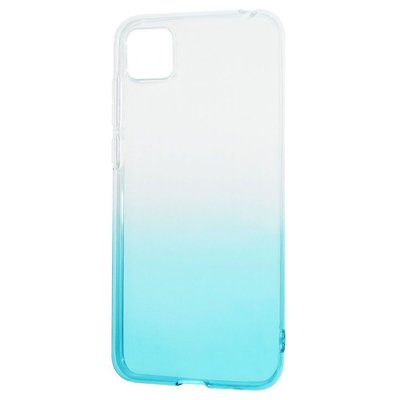 Чехол Gradient для Huawei Y5P / Honor 9S White turquoise 43434