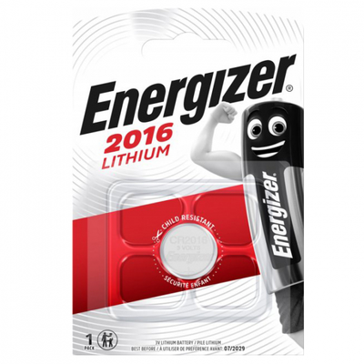 Батарейка літієва ENERGIZER Lithium CR2016 1шт 84032