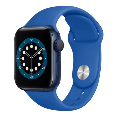 Ремінець Silicone Sport Band для Apple Watch 38/40/SE 40/41 mm S Blue 83124