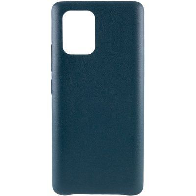Защитный чехол Leather Case для Samsung Galaxy S10 lite G770F Зеленый 48072
