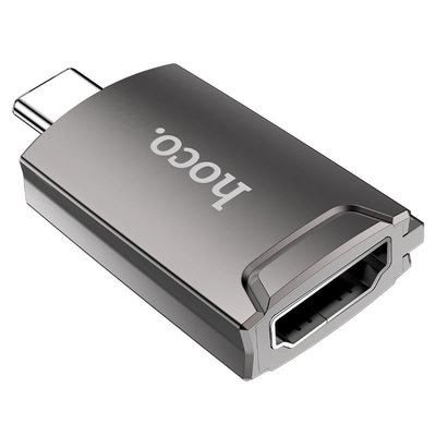 Адаптер Hoco UA19 Type-C to HDMI Сірий 80829