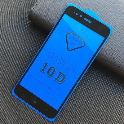 Захисне скло 10D Full для Xiaomi Mi 5x / Mi A1 Black 35874