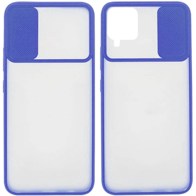 Чехол CamshMatteдля Samsung Galaxy A22 / M32 / M22 Синий 65181