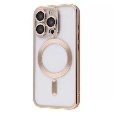 Чохол Metal Matte MagSafe для Iphone 15 Pro Max Yellow 81768
